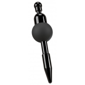 Черный уретральный вибростимулятор Vibrating Penis Plug - Orion - купить с доставкой в Комсомольске-на-Амуре