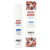 Возбуждающий гель Raspberry Mint с ароматом малины и мяты - 15 мл. - Exsens - купить с доставкой в Комсомольске-на-Амуре