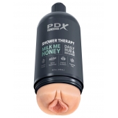Телесный мастурбатор-вагина Shower Therapy Milk Me Honey - Pipedream - в Комсомольске-на-Амуре купить с доставкой