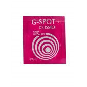 Стимулирующий интимный крем для женщин Cosmo G-spot - 2 гр. - Биоритм - купить с доставкой в Комсомольске-на-Амуре