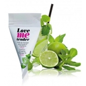 Съедобное согревающее массажное масло Love Me Tender Mojito с ароматом мохито - 10 мл. - Love to Love - купить с доставкой в Комсомольске-на-Амуре