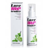 Съедобное согревающее массажное масло Love Me Tender Mojito с ароматом мохито - 100 мл. - Love to Love - купить с доставкой в Комсомольске-на-Амуре