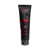Интимный гель на водной основе Lube Tube Strawberry с клубничным вкусом - 100 мл. - ORGIE - купить с доставкой в Комсомольске-на-Амуре