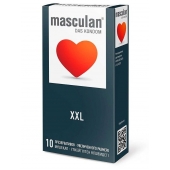 Презервативы увеличенного размера Masculan XXL - 10 шт. - Masculan - купить с доставкой в Комсомольске-на-Амуре