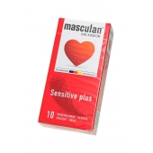 Презервативы Masculan Sensitive plus - 10 шт. - Masculan - купить с доставкой в Комсомольске-на-Амуре