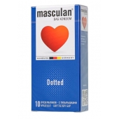 Презервативы с пупырышками Masculan Dotted - 10 шт. - Masculan - купить с доставкой в Комсомольске-на-Амуре