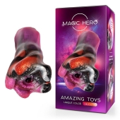 Разноцветный фантазийный мастурбатор - Bior toys - в Комсомольске-на-Амуре купить с доставкой