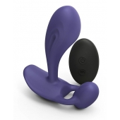 Темно-синий вибромассажер Witty P G Vibrator with Remote Control - Love to Love - в Комсомольске-на-Амуре купить с доставкой