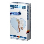 Ультратонкие презервативы Masculan Ultra Fine с обильной смазкой - 10 шт. - Masculan - купить с доставкой в Комсомольске-на-Амуре