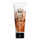 Лубрикант на водной основе OYO Aroma Gel Ice Cream с ароматом пломбира - 75 мл. - OYO - купить с доставкой в Комсомольске-на-Амуре