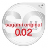 Ультратонкий презерватив Sagami Original - 1 шт. - Sagami - купить с доставкой в Комсомольске-на-Амуре