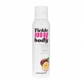 Массажная хрустящая пенка Tickle my body с ароматом маракуйи - 150 мл. - Love to Love - купить с доставкой в Комсомольске-на-Амуре