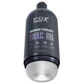 Мастурбатор в бутылке Shower Therapy Deep Cream - Pipedream - в Комсомольске-на-Амуре купить с доставкой