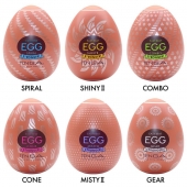 Набор из 6 мастурбаторов-яиц Tenga Egg Variety Pack V - Tenga - в Комсомольске-на-Амуре купить с доставкой