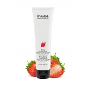 Лубрикант на водной основе Nuei Inlube с алоэ вера и ароматом клубники - 100 мл. - Nuei cosmetics - купить с доставкой в Комсомольске-на-Амуре