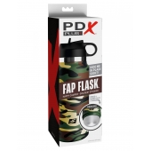 Мастурбатор в камуфляжной колбе Fap Flask - Pipedream - в Комсомольске-на-Амуре купить с доставкой