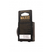 Ультратонкие презервативы MAXUS AIR Ultra Thin - 3 шт. - Maxus - купить с доставкой в Комсомольске-на-Амуре