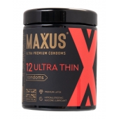 Ультратонкие презервативы MAXUS Ultra Thin - 12 шт. - Maxus - купить с доставкой в Комсомольске-на-Амуре
