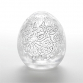Мастурбатор-яйцо Keith Haring EGG PARTY - Tenga - в Комсомольске-на-Амуре купить с доставкой