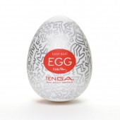 Мастурбатор-яйцо Keith Haring EGG PARTY - Tenga - в Комсомольске-на-Амуре купить с доставкой