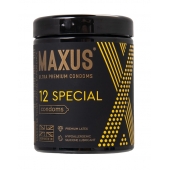 Презервативы с точками и рёбрами MAXUS Special - 12 шт. - Maxus - купить с доставкой в Комсомольске-на-Амуре