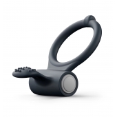 Черное эрекционное кольцо Power Clit - Dorcel - в Комсомольске-на-Амуре купить с доставкой