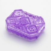 Фиолетовый мастурбатор-стимулятор Tenga Uni Amethyst - Tenga - в Комсомольске-на-Амуре купить с доставкой