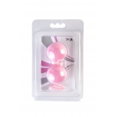 Розовые вагинальные шарики BI-BALLS - Toyfa Basic