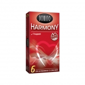 Гладкие презервативы Domino Harmony - 6 шт. - Domino - купить с доставкой в Комсомольске-на-Амуре