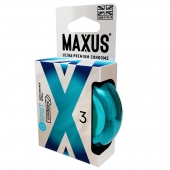 Презервативы Maxus G spot с двойной спиралью - 3 шт. - Maxus - купить с доставкой в Комсомольске-на-Амуре