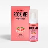 Жидкий вибратор Nuei Rock Me! с ароматом клубники - 20 мл. - Nuei cosmetics - купить с доставкой в Комсомольске-на-Амуре