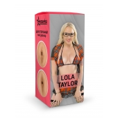 Двусторонний мастурбатор Lola Taylor - 22 см. - ФлешНаш - в Комсомольске-на-Амуре купить с доставкой