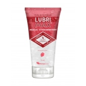 Интимный гель-смазка на водной основе Lubrimax Magic Strawberry - 75 мл. - ИнтелБИО - купить с доставкой в Комсомольске-на-Амуре