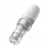 Белый автоматический мастурбатор Extra Sauce - Sauce - в Комсомольске-на-Амуре купить с доставкой