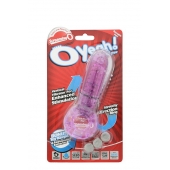 Фиолетовое эрекционное кольцо с вибрацией и пальчиком OYEAH PURPLE - Screaming O - в Комсомольске-на-Амуре купить с доставкой