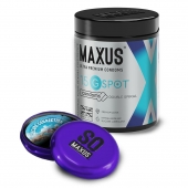 Гладкие презервативы Maxus G spot с двойной спиралью - 15 шт. - Maxus - купить с доставкой в Комсомольске-на-Амуре