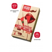 Презервативы Elasun Strawberry с аромато клубники - 10 шт. - Elasun - купить с доставкой в Комсомольске-на-Амуре