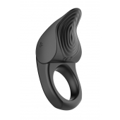 Черное эрекционное виброкольцо Vibro Lust Ring - MALESATION - в Комсомольске-на-Амуре купить с доставкой