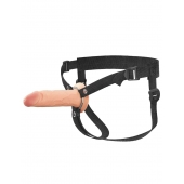 Полый страпон на ремнях 6’’ Hollow Silicone Strap-on - Pipedream - купить с доставкой в Комсомольске-на-Амуре
