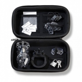 Мужской пояс верности Pubic Enemy No1 Silver Edition - MyStim - купить с доставкой в Комсомольске-на-Амуре