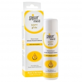 Силиконовый лубрикант с жожоба pjur MED Soft glide - 100 мл. - Pjur - купить с доставкой в Комсомольске-на-Амуре
