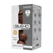 Коричневый фаллоимитатор SILEXD Model 3 7  - 17,5 см. - Adrien Lastic купить с доставкой в интернет-магазине Orgasmix в Комсомольске-на-Амуре Коричневый фаллоимитатор SILEXD Model 3 7  - 17,5 см. - Adrien Lastic