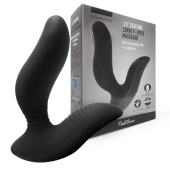 Черный вибромассажер простаты 3,5’’ Curve P-spot Massager - 12 см. - Erokay - в Комсомольске-на-Амуре купить с доставкой