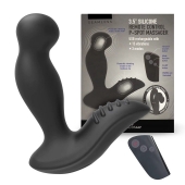 Черный вибромассажер простаты 3,5’’ Remote Control P-spot Massager - 12,5 см. - Erokay - в Комсомольске-на-Амуре купить с доставкой