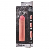 Фаллоудлинитель SUPER HERO Casanova - 18 см. - Lola Games - в Комсомольске-на-Амуре купить с доставкой