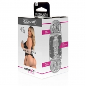 Прозрачный двусторонний мастурбатор Fleshlight Quickshot Mia Malkova - Fleshlight - в Комсомольске-на-Амуре купить с доставкой