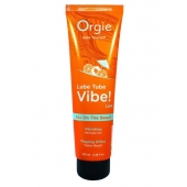 Гель с эффектом вибрации Lube Tube Vibe Low Sex On The Beach - 100 мл. - ORGIE - купить с доставкой в Комсомольске-на-Амуре