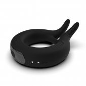 Черное эрекционное кольцо Marry Me Rechargeable Vibrating Cockring - Adrien Lastic - в Комсомольске-на-Амуре купить с доставкой