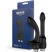 Набор из 2 насадок для анального душа Shower Douche Duo Kit Beginner - Nexus Range - купить с доставкой в Комсомольске-на-Амуре