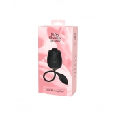 Черный клиторальный стимулятор Dark Blushing Rose - Fifty Shades of Grey